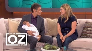 Dr Oz Welcomes Granddaughter Philomena [upl. by Donelle]