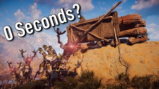 Hunting Ground in 0 Seconds  Horizon Zero Dawn [upl. by Eessac742]