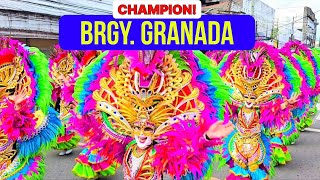 BRGY GRANADA CHAMPION MASSKARA FESTIVAL STREET DANCE COMPETITION [upl. by Nnylg282]