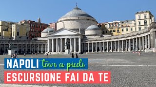 Escursione fai da te NAPOLI in crociera TOUR IN CENTRO A PIEDI [upl. by Aetnahc171]