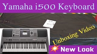 YAMAHA I500 KEYBOARD UNBOXING [upl. by Tymothy26]