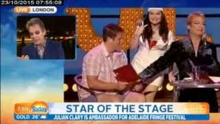 Julian Clary on The Today Show  Channel 9 [upl. by Leinad]