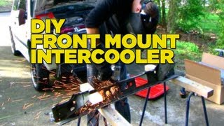 How to Install a Front Mount Intercooler [upl. by Nobie]