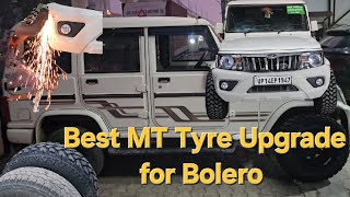 Tyre up sizing for BOLERO  KIMS VLOGS  Mahindra  Bolero [upl. by Naujaj632]