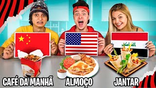 CAFÉ DA MANHÃ ALMOÇO OU JANTAR DOS PAÍSES PARTE 2  Desafio [upl. by Hymie901]