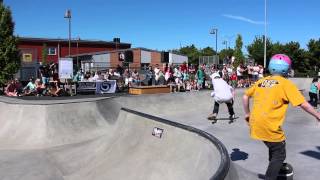 Åvalla Skatepark amp Ungdomens Hus Ystad  Skatetävling 20130606 [upl. by Saba]