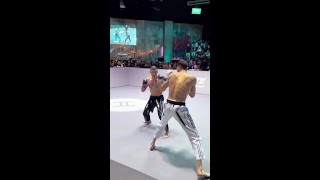 ERICSSON SAMUEL TKOs TAREK KHELIFI  Karate Combat  RDX Sports shorts [upl. by Maharva]