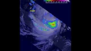 Tropical Storm Faxais Rainfall Rates [upl. by Kyre]