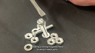 Controlling Magnetism with a Screwdriver MagnetizerDemagnetizer [upl. by Nonohcle93]