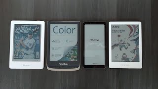 These are all of the E INK Kaleido Color EReaders [upl. by Kampmann]