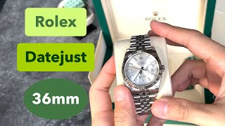 The 7000 Rolex Datejust Is A Dad Watch You Can Love 【Unboxing 36mm Rolex 116234】 [upl. by Eiveneg314]