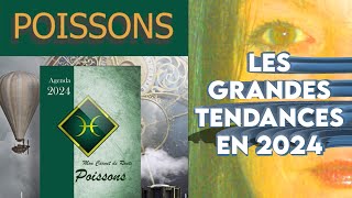 Poissons  Astrologie  Tendances 2024 [upl. by Ocirred]