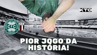 PIOR SÉRIE B DA HISTÓRIA Mais um vexame Coritiba 1x3 BotafogoSp [upl. by Ttayw852]