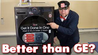 BETTER THAN GE The LG All in One Washer Dryer Combo Test Teardown amp Review [upl. by Hooge45]