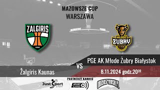 Žalgiris Kaunas  PGE Akademia Koszykówki Młode Żubry Białystok [upl. by Ern]