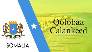 National Anthem of Somalia Qolobaa Calankeed with latin Osmanya and Wadaad English translation [upl. by Giacobo972]