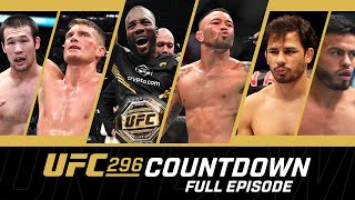 FULL EPISODE  UFC 296 Countdown [upl. by Eahsat]