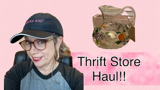 Thrift Store Haul [upl. by Ayikin]