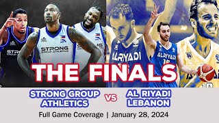 FINALS Full Game HD Coverage Strong Group Athletics SGA vs Al Riyadi Lebanon [upl. by Ahsit]