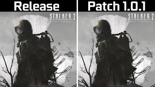 STALKER 2  Release vs Patch 101  New Update FPS Test [upl. by Holub689]