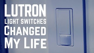 Lutron Maestro Light Switches Changed My life [upl. by Attennek915]