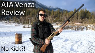 ATA Venza Semi Auto Shotgun Review  Skeet Shooting [upl. by Ayekat774]