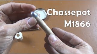 EASY VERSION M1866 Chassepot Paper Cartridges [upl. by Leksehc]