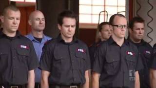 SA firefighters remember 911 victims [upl. by Binky325]