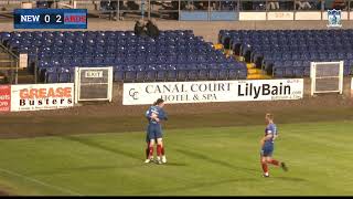 NCAFC TV  MATCHDAY HIGHLIGHTS Newry City 1 Ards 4 [upl. by Indys177]