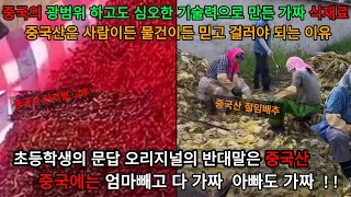 지들끼리 만들어 처 먹는건 상관없다 밖으로만 내보내지 마라 탕 소스는 중국에서 들여온다 식약청의 세밀한 검사가 시급근본적인 국민성과 나라 전체의 도덕성이 정말 쓰레기 [upl. by Latrena64]