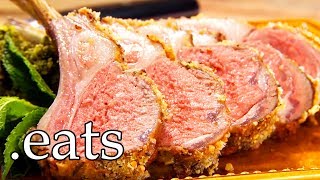 Professional Chefs Best Rack of Lamb Recipe [upl. by Gerius824]