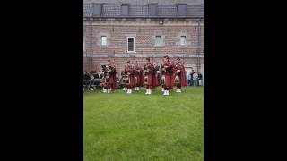 Scotland the Brave  Bagpipes quotHighland Castlequot [upl. by Azilanna]