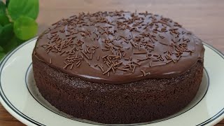 Easy Chocolate Cake Recipe  Eggless Chocolate Cake [upl. by Ordisi]