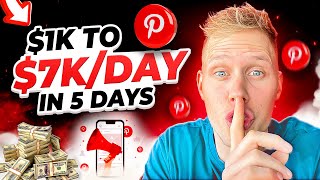 How to scale Pinterest ads from 1K to 7Kday in 5 days  Pinterest ads scaling tutorial case study [upl. by Hughett]