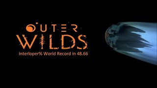 Outer Wilds  Interloper Speedrun in 4866 WR [upl. by Sabir]