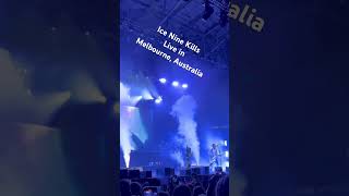 Ice Nine Kills live in Melbourne Australia [upl. by Neelcaj405]