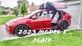 2023 Model X Plaid Buying process Delivery day and First impressions [upl. by Alliuqa]