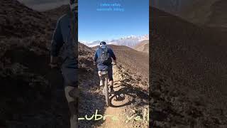 Lubra valley mountain biking mustang nepal travel mtbannapurna altitudechallenge lubravalley [upl. by Maxantia]