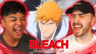 ITS FINALLY BACK  BLEACH TYBW PART 3 TRAILER 4 REACTION [upl. by Legyn]