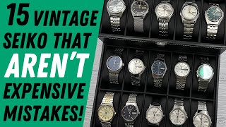 15 Affordable Seiko Watches Restored And Ready For You [upl. by River]