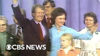 From the archives Jimmy Carter speaks after 1976 presidential election win [upl. by Nnailuj]