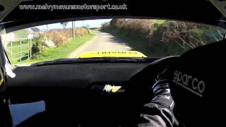 West Cork Rally 2014Melvyn EvansPatrick WalshIncarStage 1Ring [upl. by Sax]