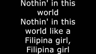 Marcus Davis  Filipina Girl Screen Lyrics  OLD BUT GOLD RnBSoundz [upl. by Eiznikcm]