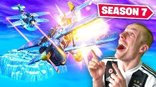 VLIEGTUIG BESTUREN IN FORTNITE HOE WERKT HET SEIZOEN 7 [upl. by Annyrb]