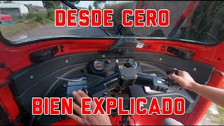 Como manejar Mototaxi Bajaj Parte 1 abimaelitovlogs [upl. by Koressa]