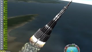 KSP Mars Ultra Direct Ludicrous single launch to Mars in Real Solar System [upl. by Anibor]