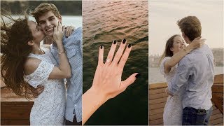 WE ARE ENGAGED Our Proposal Video  Chelsea and Nick [upl. by Azalea]