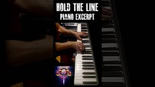 Hold The Line by Toto  Piano Excerpt holdtheline toto piano keyboardist cover [upl. by Nnylsia]