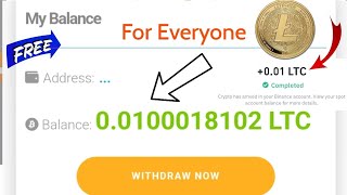 Free025 LTC 🤑  Payment Proof  LTC Miner  Free LTC  LTC Mining  Free LTC Mining 2024  LTC [upl. by Aelram138]