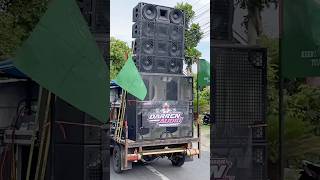 Sound system darren audio 2 sub planar  4 line array dual speaker pawai budaya rejotangan [upl. by Ronoh819]